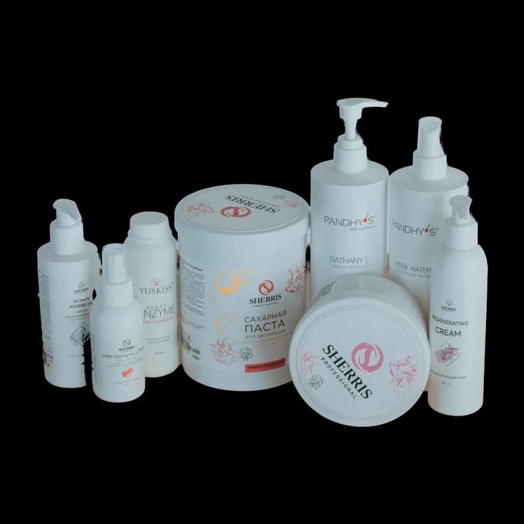 The same cosmetics product sample with its background removed